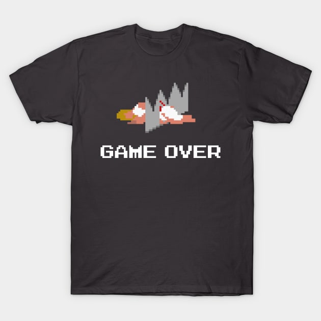 Game Over Prince of Persia T-Shirt by Jawes